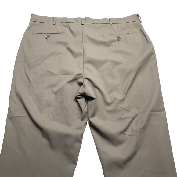 Dockers D3 Pants Mens 42x30 Brown Polyester Casual Chino Dressy Work Meetings - Picture 7 of 15